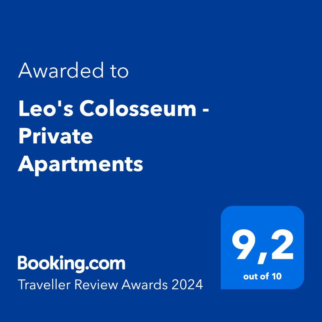 Leo'S Colosseum - Private Apartments Roma Eksteriør bilde